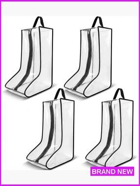 Portable Boot Storage Bags Waterproof Protector Travel Wardrobe Shoe Cabinet